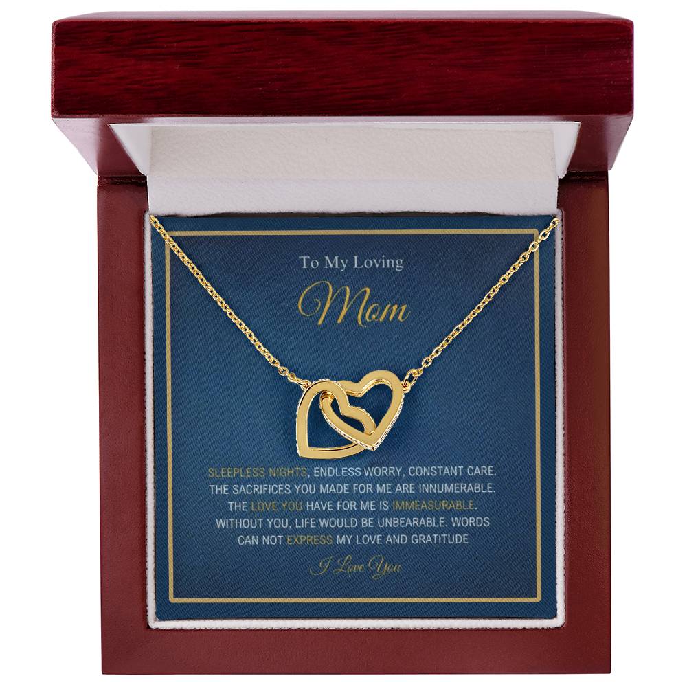 Loving Mom, Endless Gratitude for You, Necklace