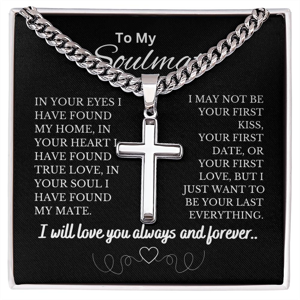 Soulmate, I will Love You, Forever Necklace | Stylish Necklace for Men
