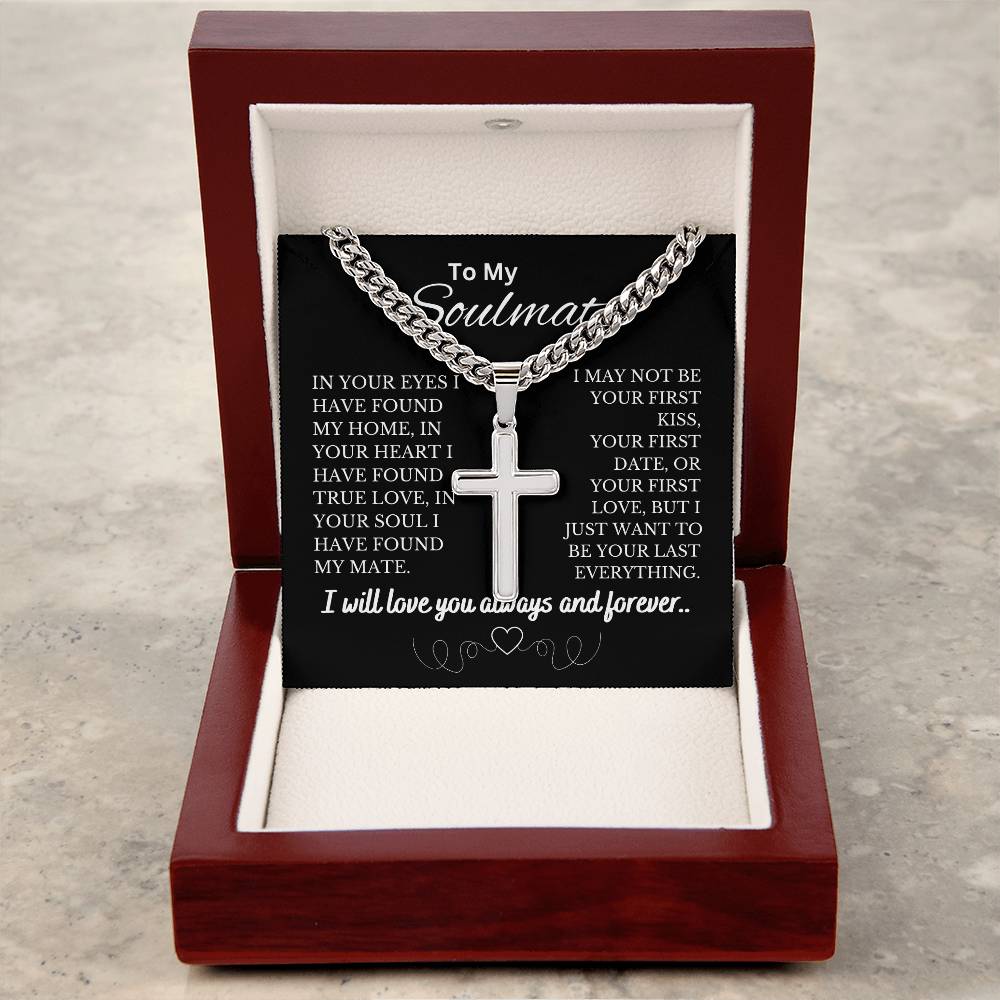 Soulmate, I will Love You, Forever Necklace | Stylish Necklace for Men