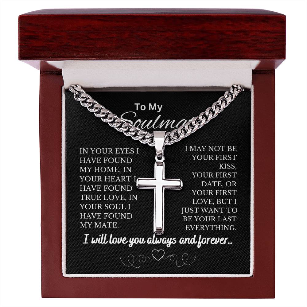 Soulmate, I will Love You, Forever Necklace | Stylish Necklace for Men