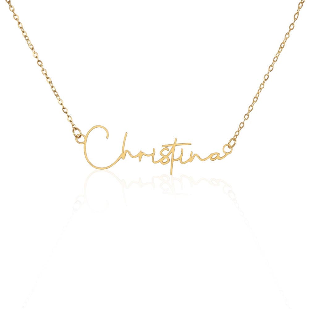 Personalized Elegance: Discover Your Name Necklace | Daughter Gift | From Mom to Daughter | From Dad to Daughter | Friend Gifts - BespokeBliss