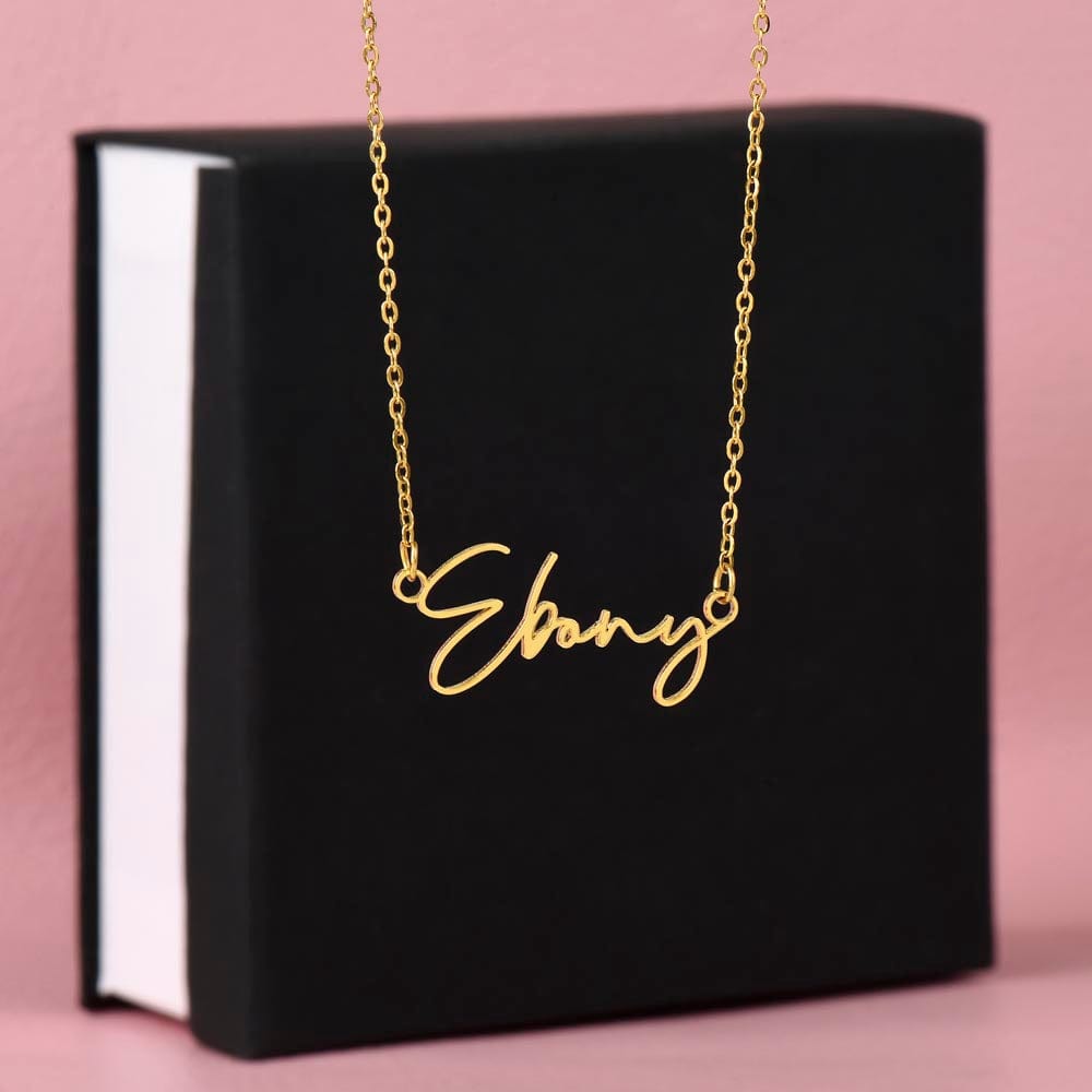 Personalized Elegance: Discover Your Name Necklace | Daughter Gift | From Mom to Daughter | From Dad to Daughter | Friend Gifts - BespokeBliss