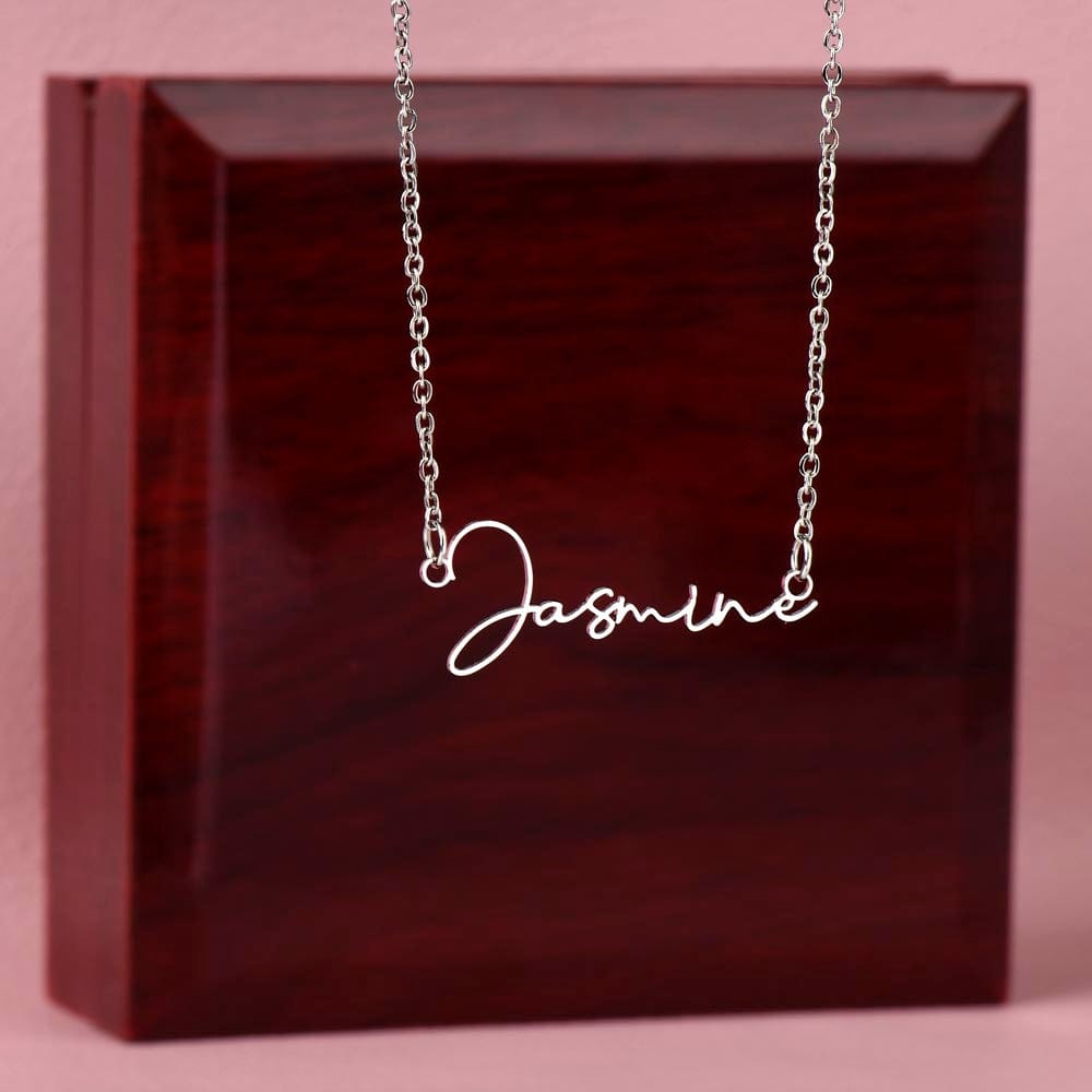Personalized Elegance: Discover Your Name Necklace | Daughter Gift | From Mom to Daughter | From Dad to Daughter | Friend Gifts - BespokeBliss