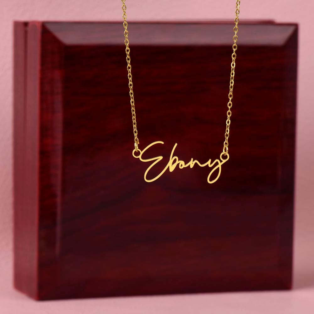 Personalized Elegance: Discover Your Name Necklace | Daughter Gift | From Mom to Daughter | From Dad to Daughter | Friend Gifts - BespokeBliss