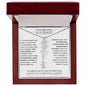 Beautiful Soulmate Birth Flower Name Necklace & Message Card