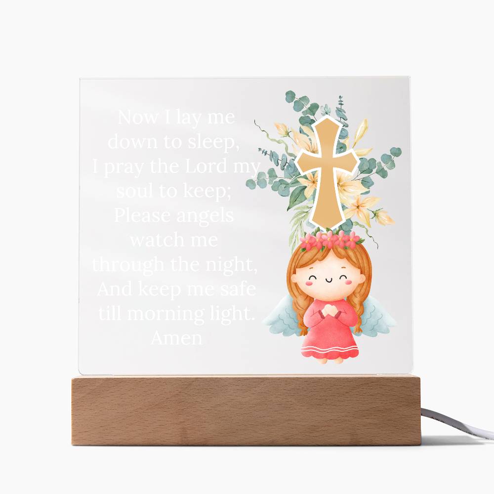 Now I lay Me Down To Sleep Children's Night Light