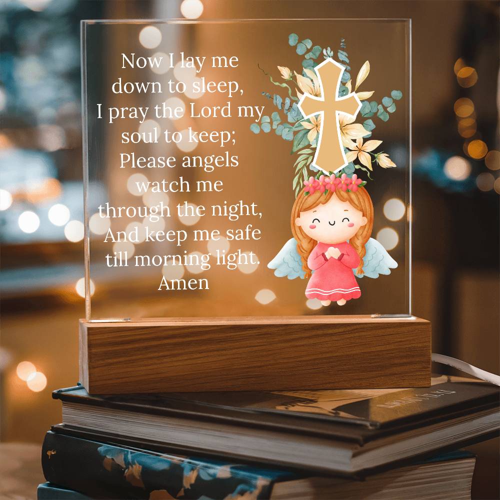 Now I lay Me Down To Sleep Children's Night Light