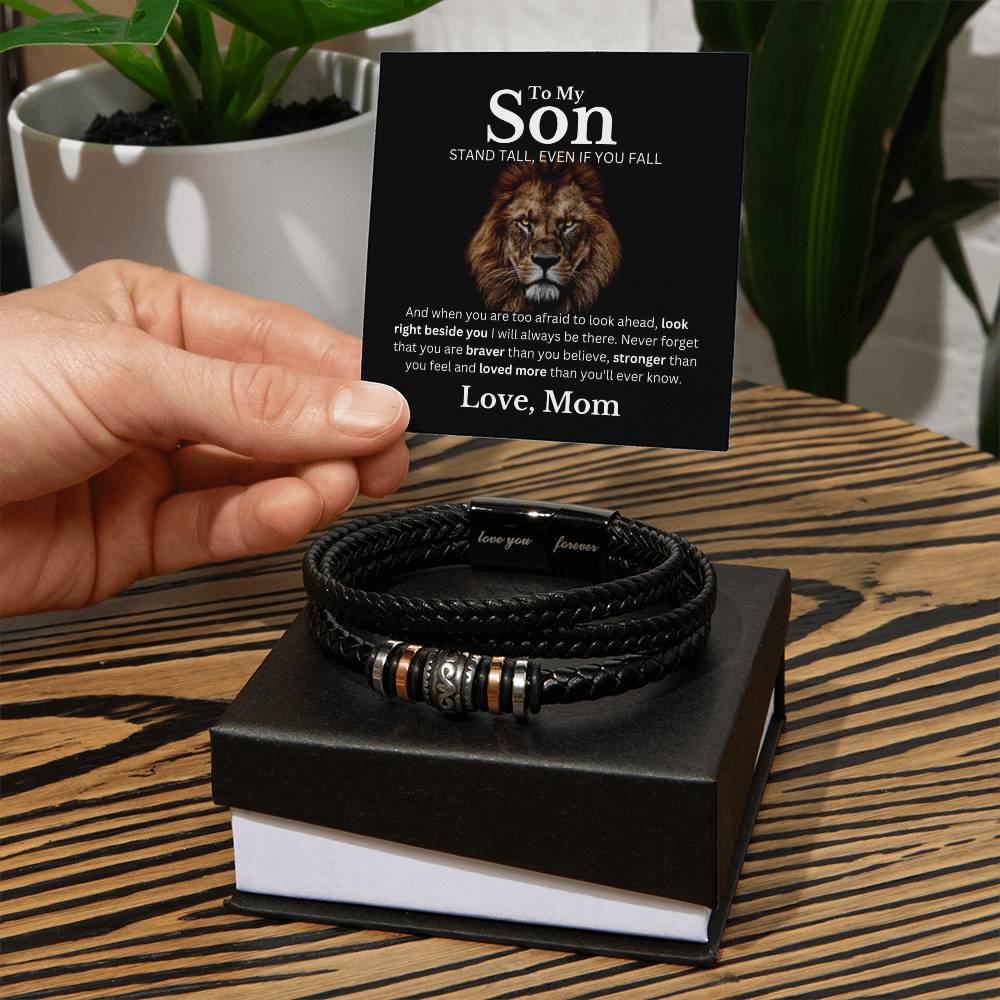 Son, Stand Tall Love Mom