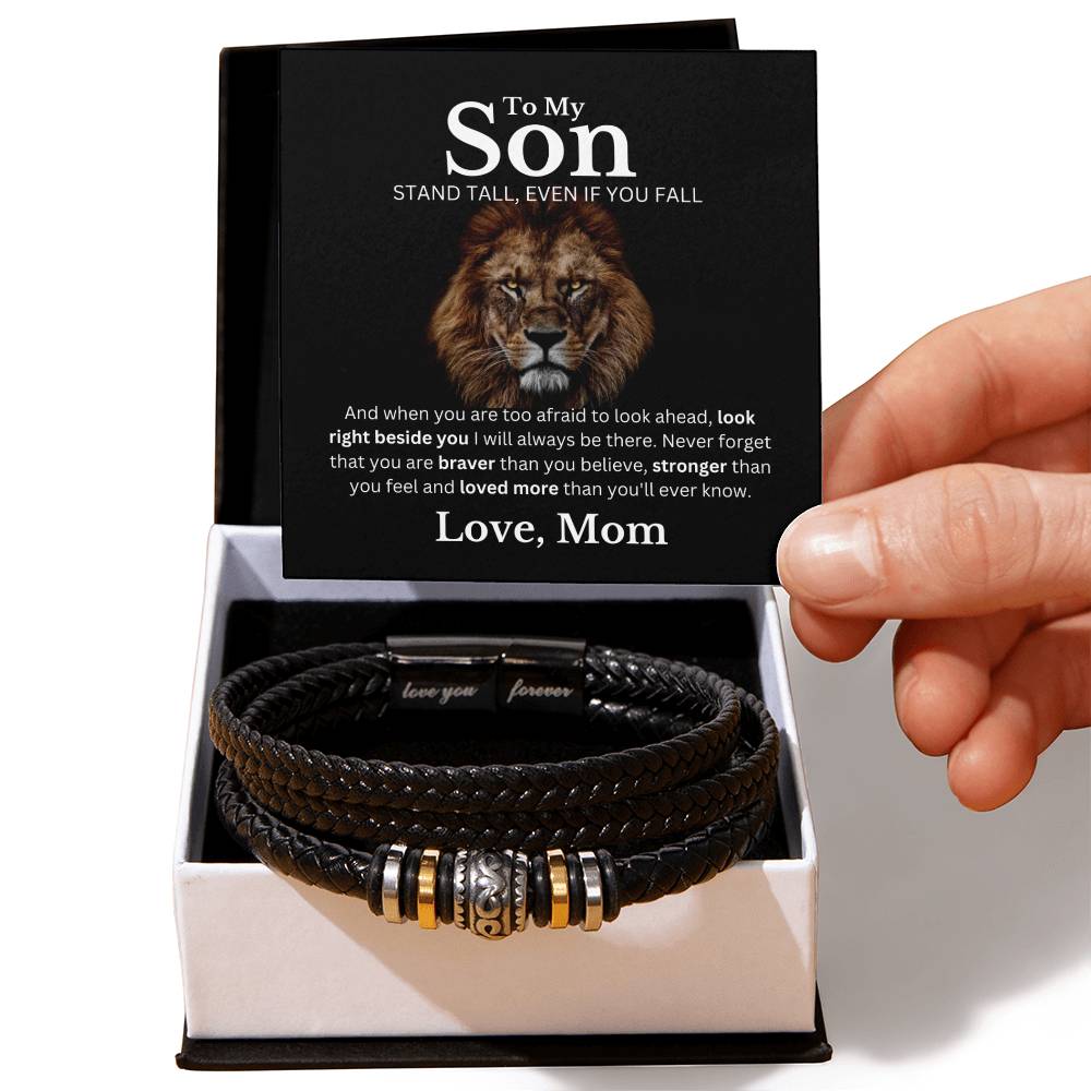 Son, Stand Tall Love Mom