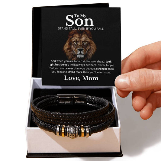 Son, Stand Tall Love Mom
