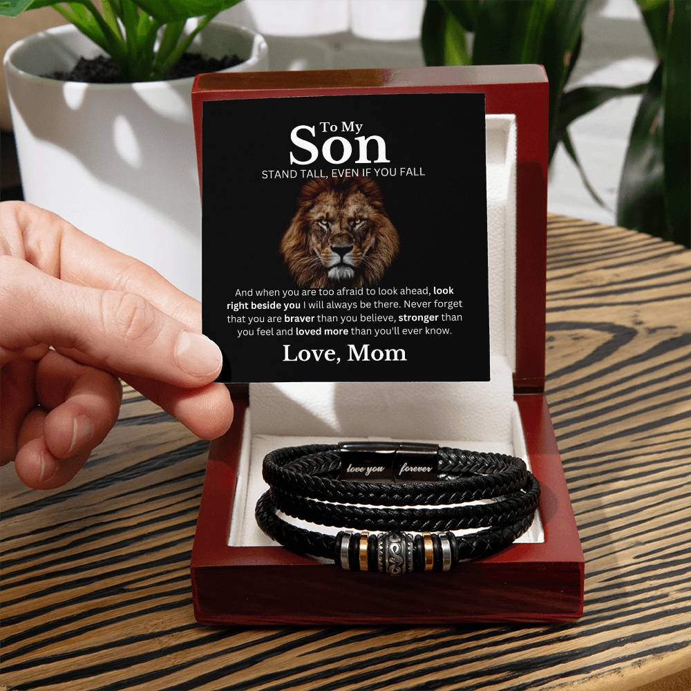 Son, Stand Tall Love Mom