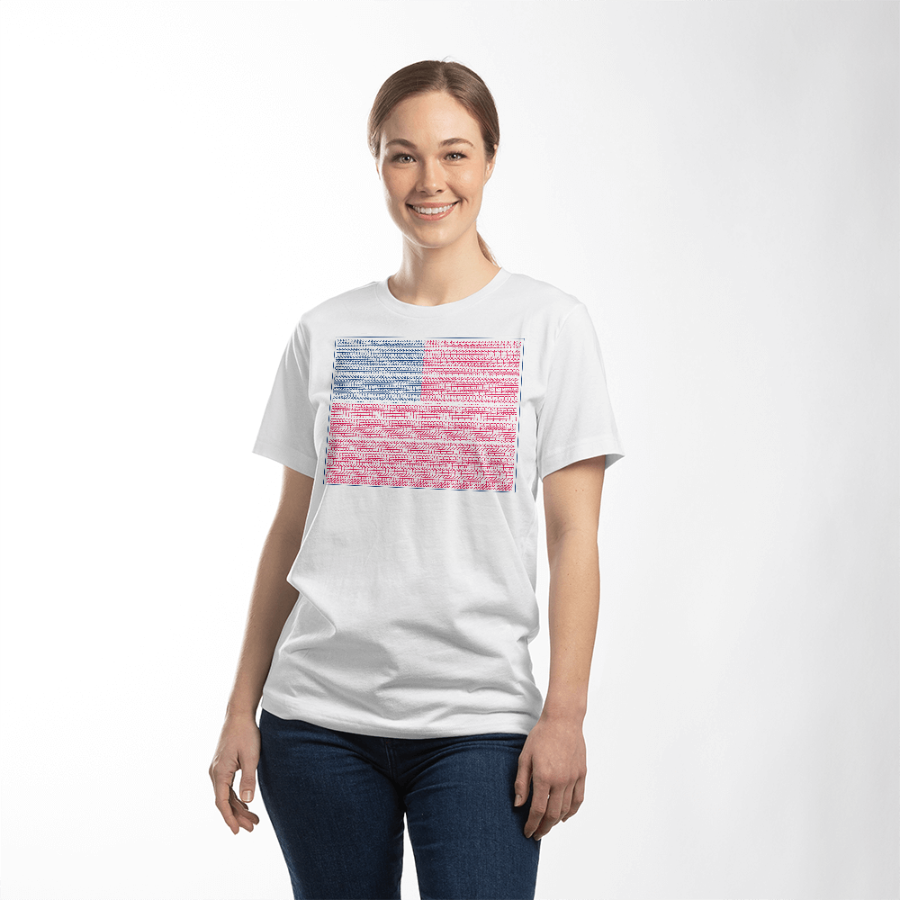 American grit, grind, and greatness Tee. Celebrate the 250 Year birthday with this unique flag tshirt design.
