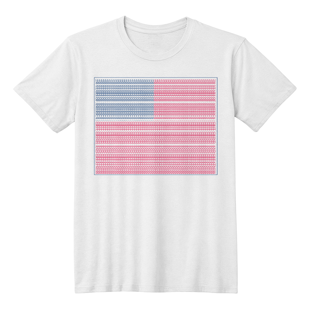 American grit, grind, and greatness Tee. Celebrate the 250 Year birthday with this unique flag tshirt design.