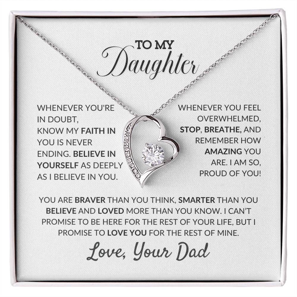 To My Daughter, Love Your Dad