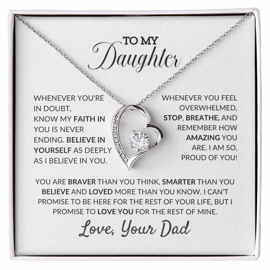 To My Daughter, Love Your Dad