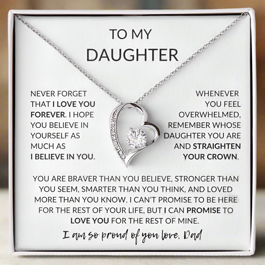 To My Daughter, Never Forget How Much I Love You