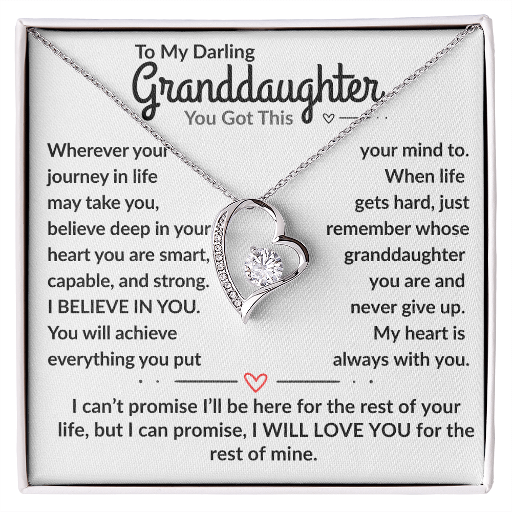A Gift To My Incredible Granddaughter, You Got This