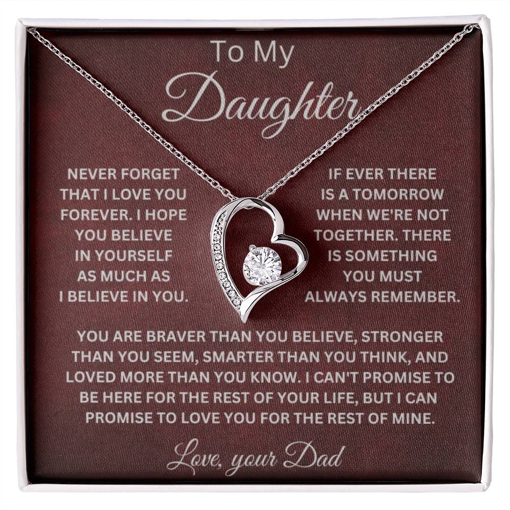 To My Daughter, Love Your Dad