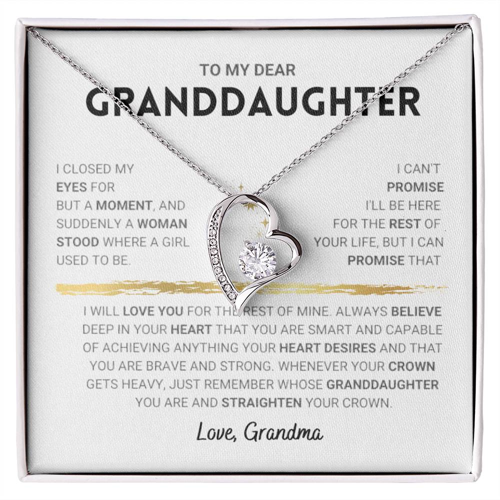 Granddaughter, You are All Grown, Remember Who You Are, Love Grandma