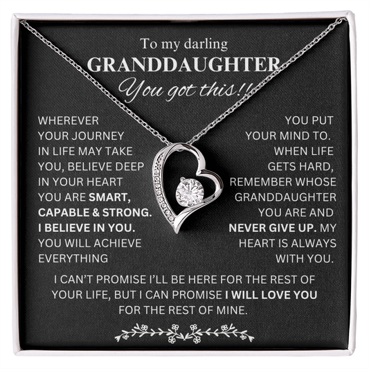 To My Darling Granddaughter You Got This