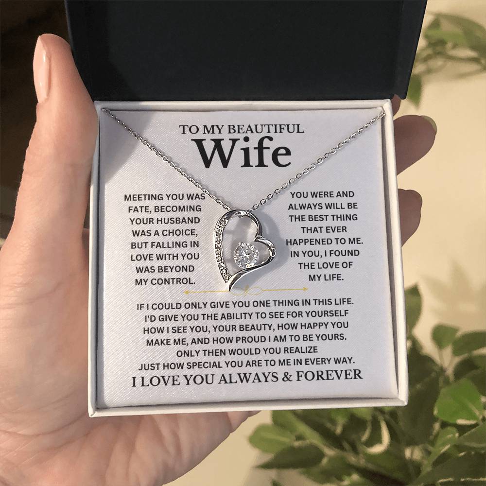 My Beautiful Wife Meeting You Was Fate, Becoming A Husband Was A Choice