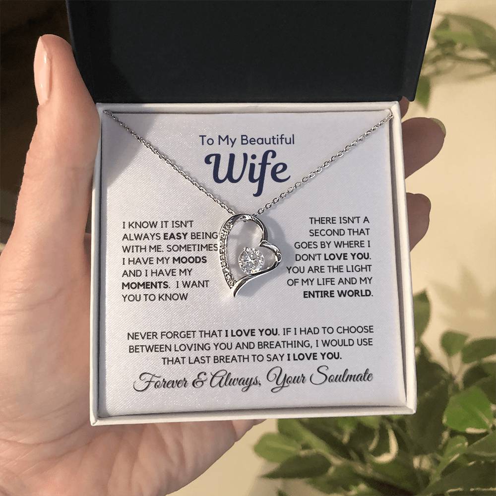 I Know It Isn't Easy My Beautiful Wife