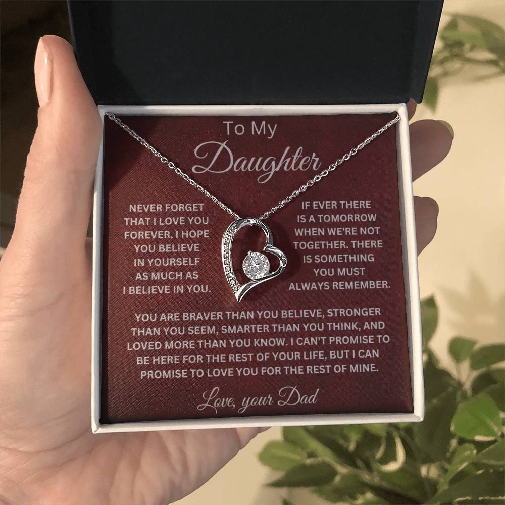 To My Daughter, Love Your Dad