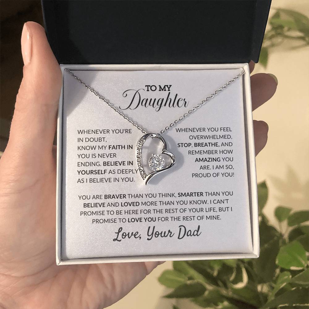 To My Daughter, Love Your Dad