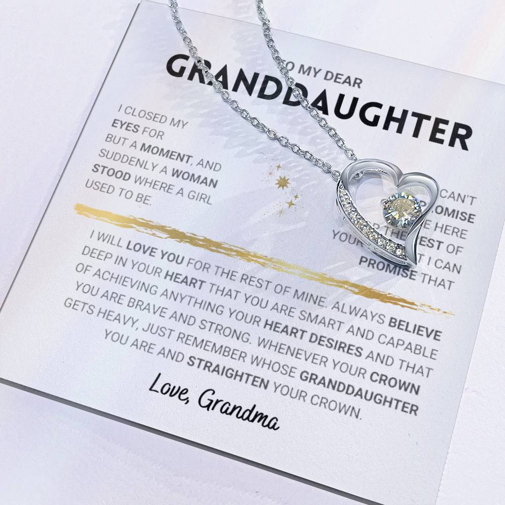 Granddaughter, You are All Grown, Remember Who You Are, Love Grandma