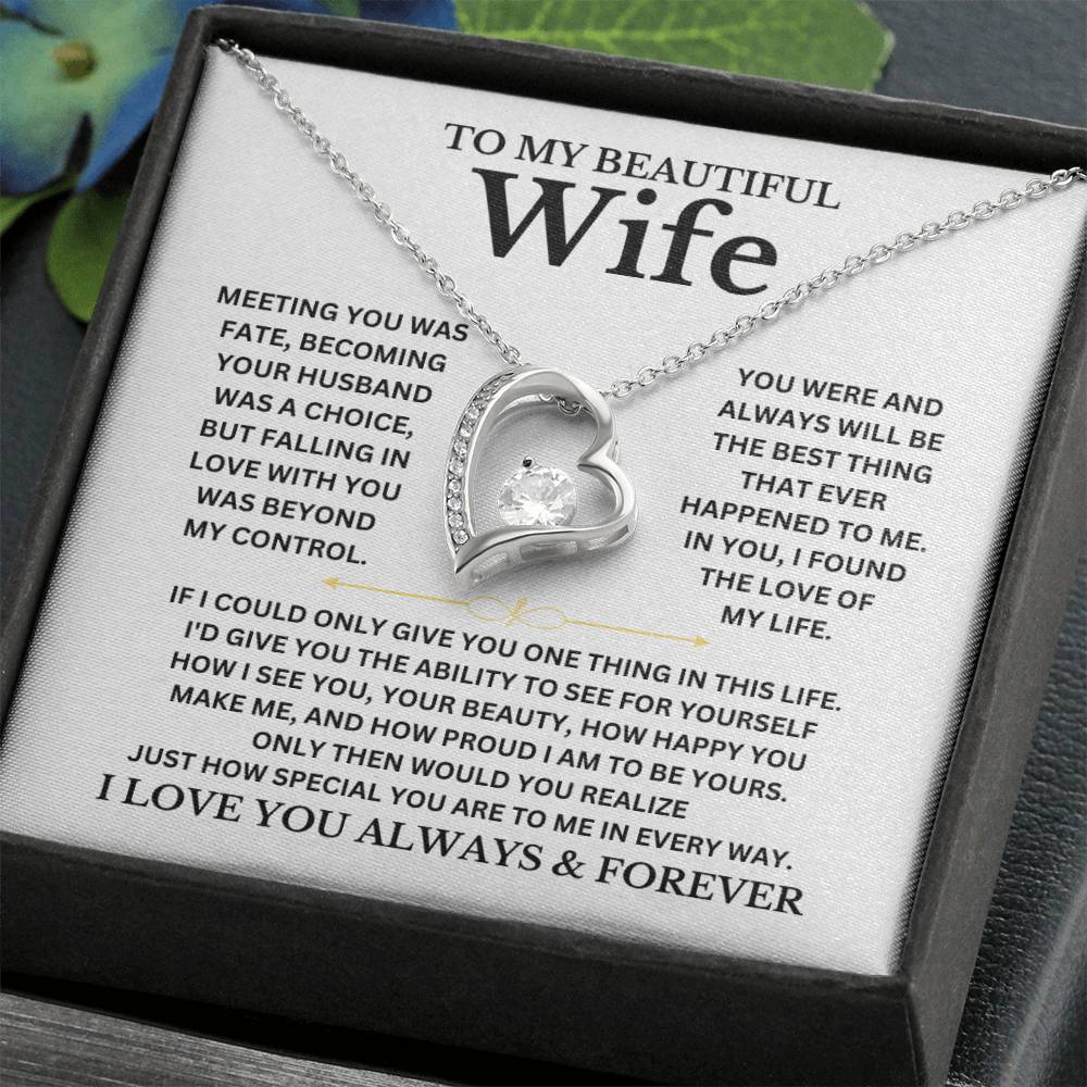 My Beautiful Wife Meeting You Was Fate, Becoming A Husband Was A Choice