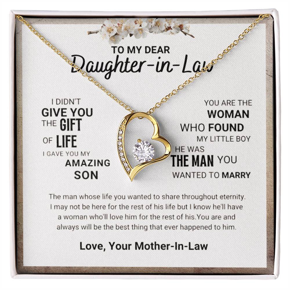 I Didn't Give You The Gift Of Life Daughter In Law, Love Your Mother In LAw
