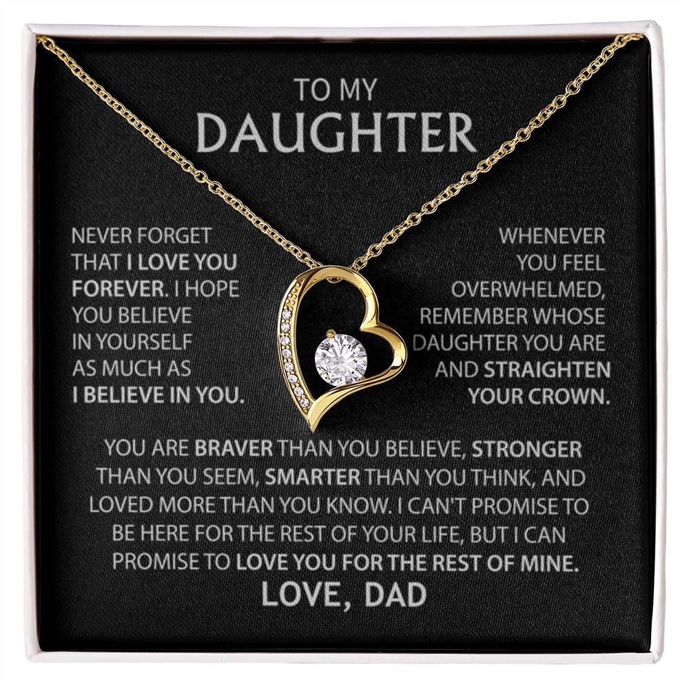 Daughter, I Believe In You, Love Dad
