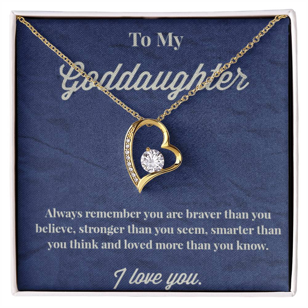 To My God Daughter, I Love You, You Are Braver Than You Think