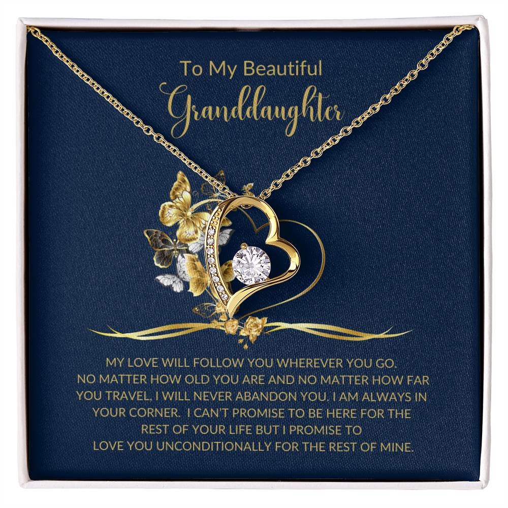 Beautiful Granddaughter, My Love Will Follow You Wherever You Go | MBB081