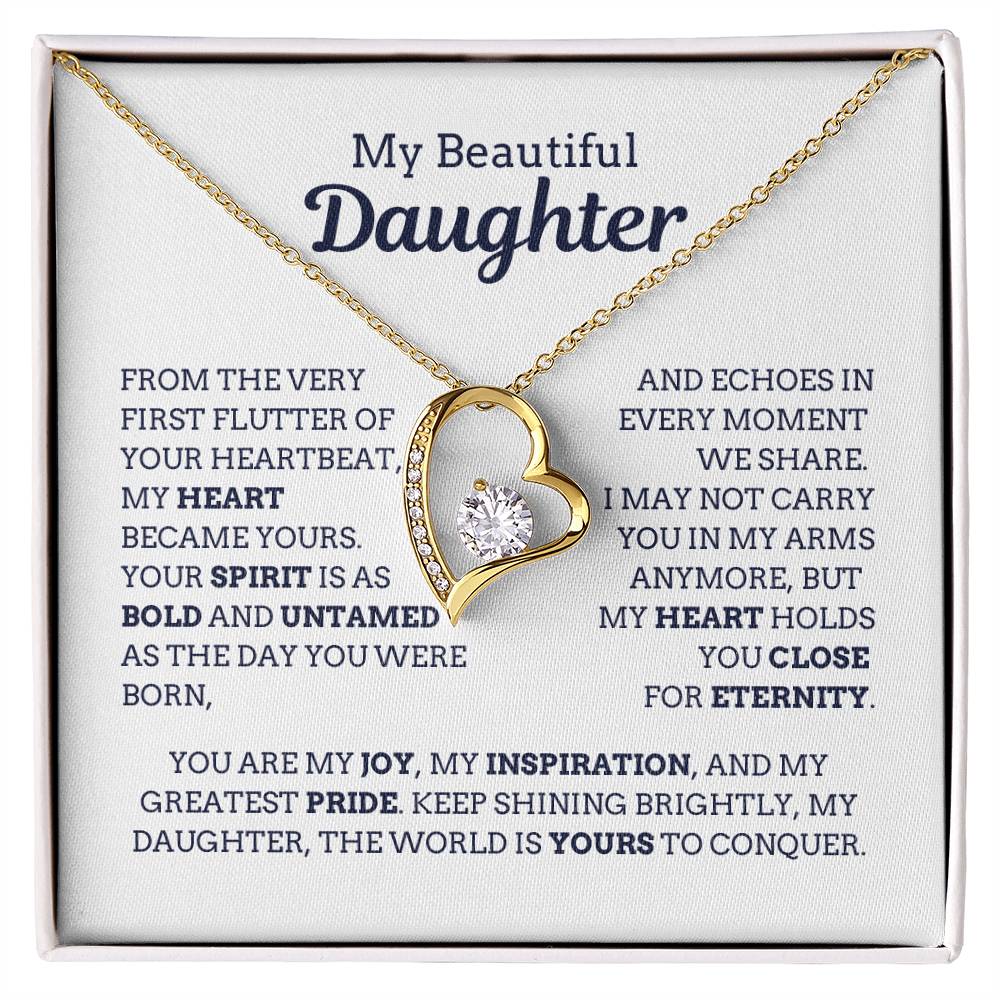 To My Beautiful Daughter