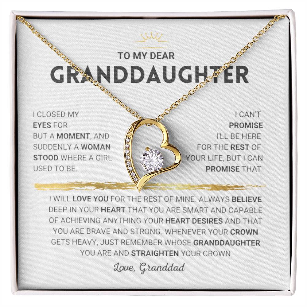 Forever Loved Granddaughter - Love Granddad