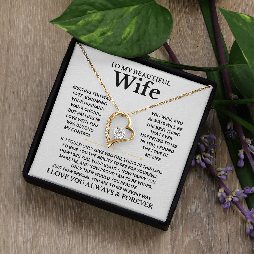 My Beautiful Wife Meeting You Was Fate, Becoming A Husband Was A Choice