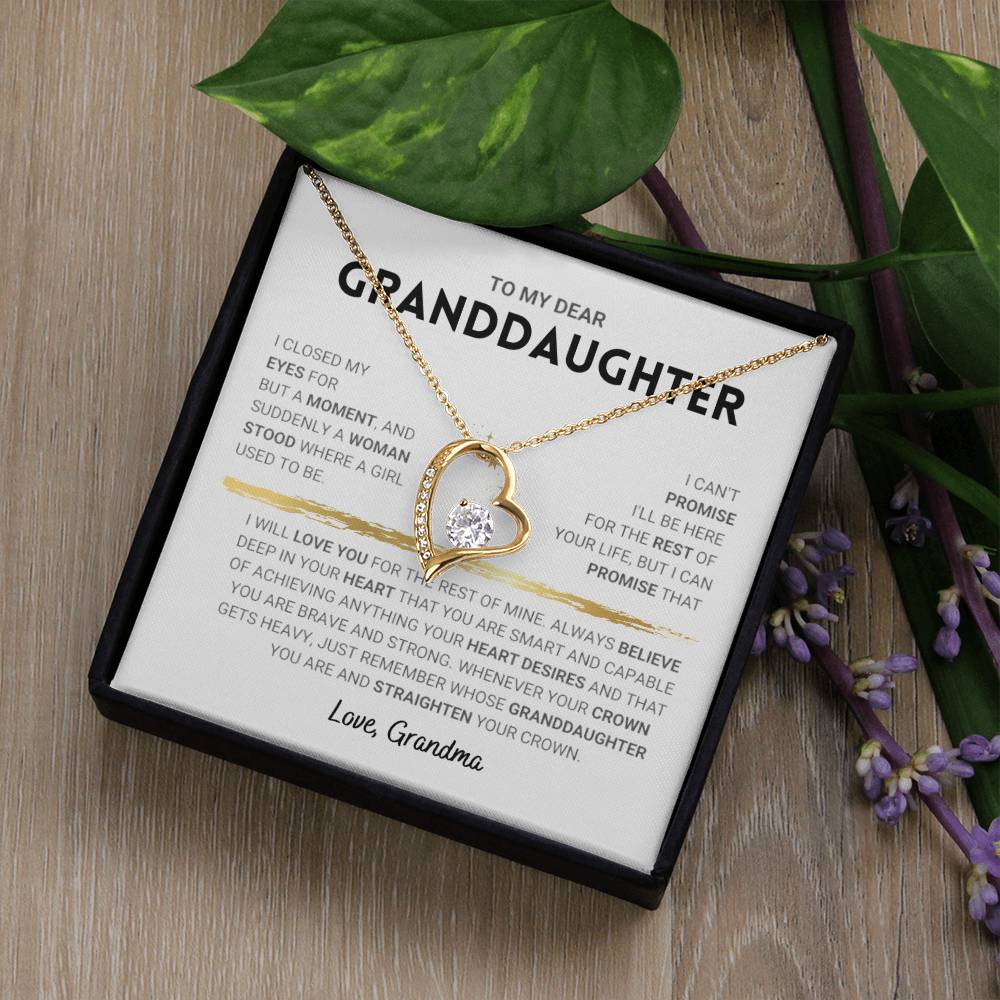 Granddaughter, You are All Grown, Remember Who You Are, Love Grandma