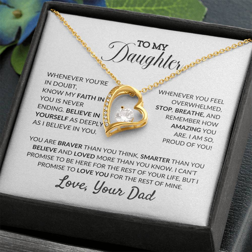 To My Daughter, Love Your Dad