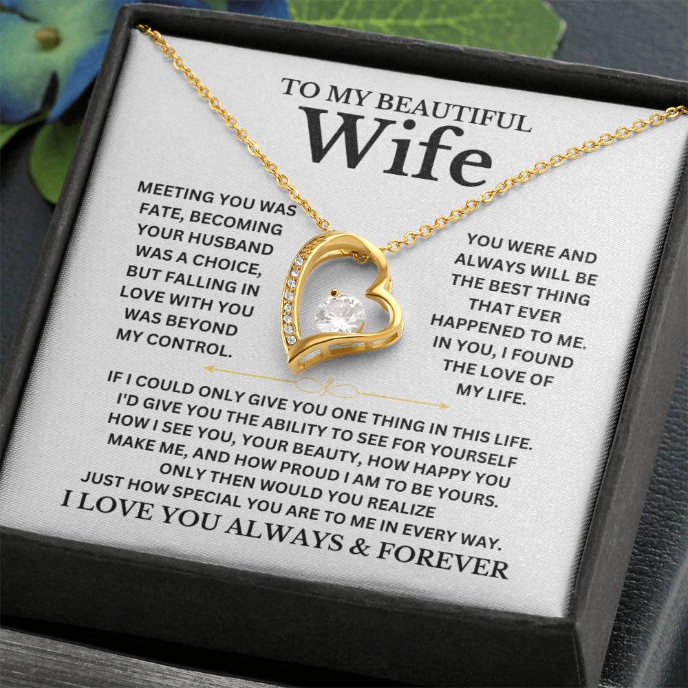 My Beautiful Wife Meeting You Was Fate, Becoming A Husband Was A Choice