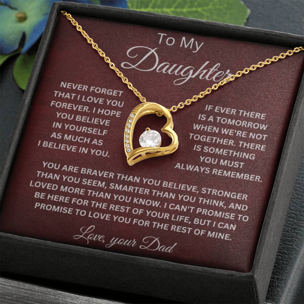 To My Daughter, Love Your Dad