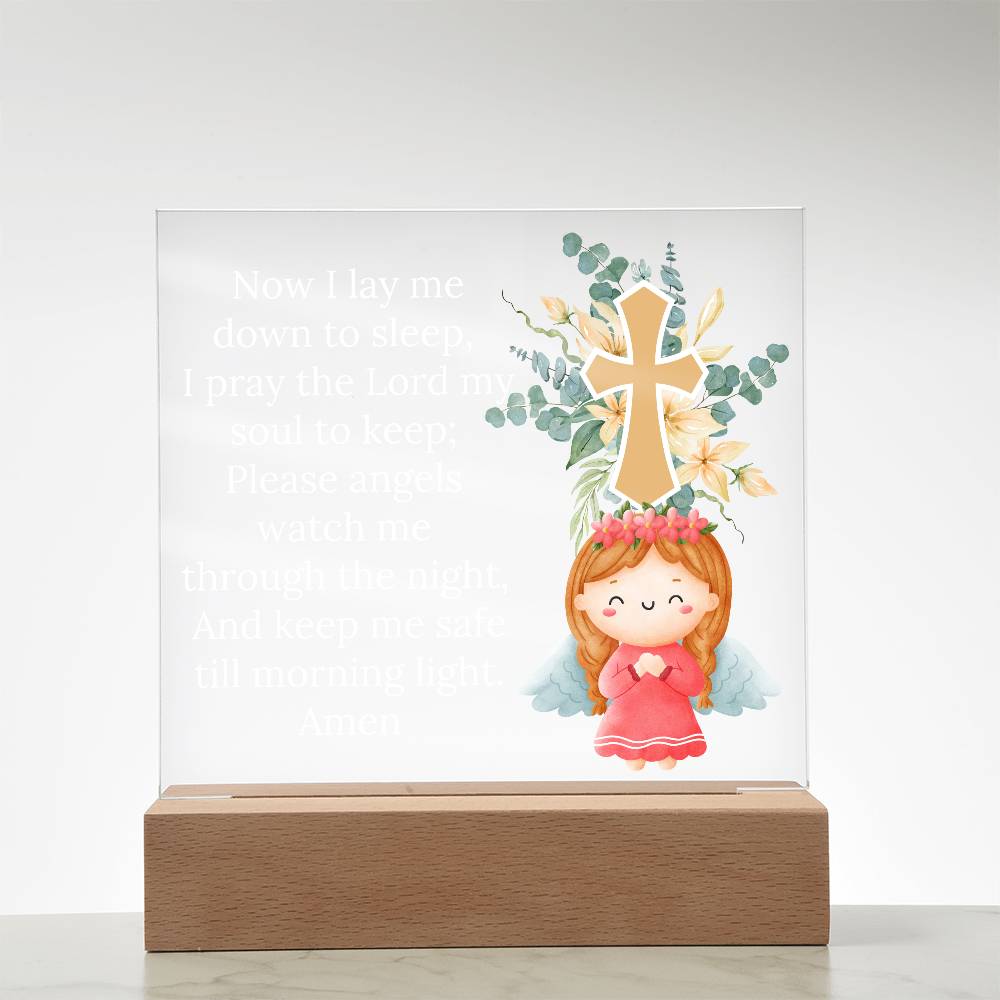 Now I lay Me Down To Sleep Children's Night Light