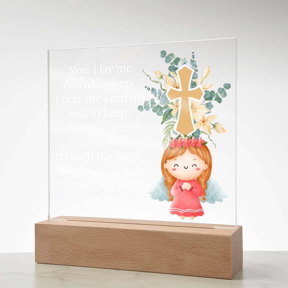 Now I lay Me Down To Sleep Children's Night Light