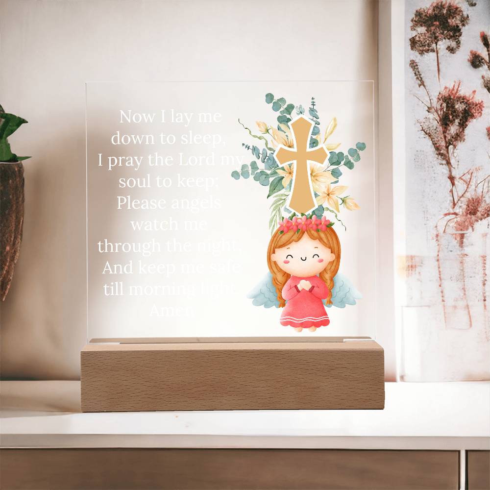 Now I lay Me Down To Sleep Children's Night Light