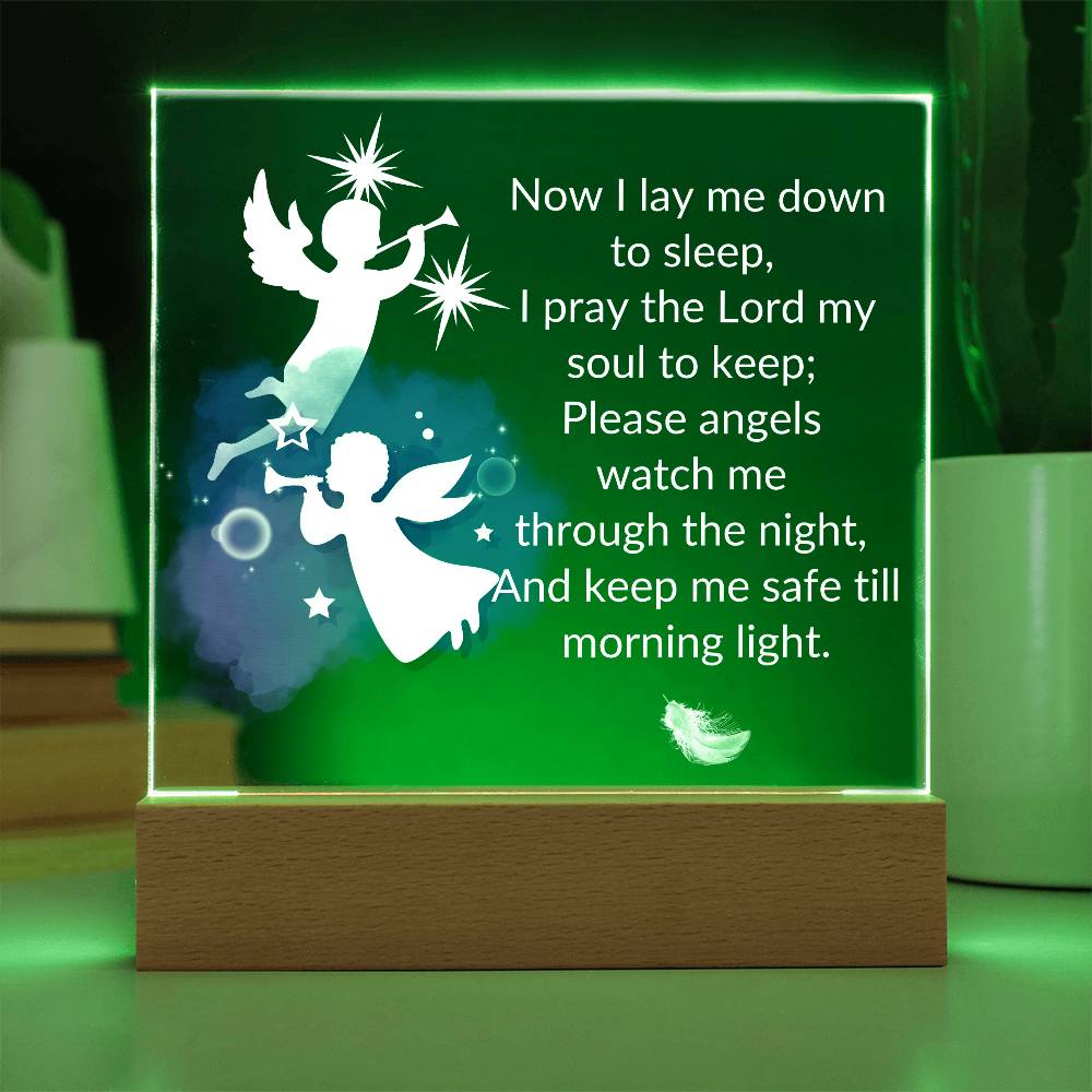 Night Light Now I lay Me Down To Sleep