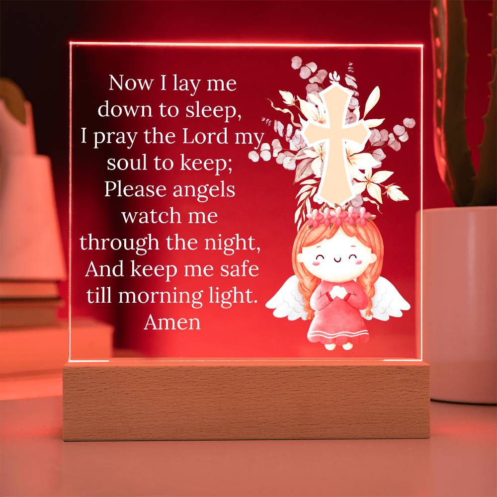 Now I lay Me Down To Sleep Children's Night Light