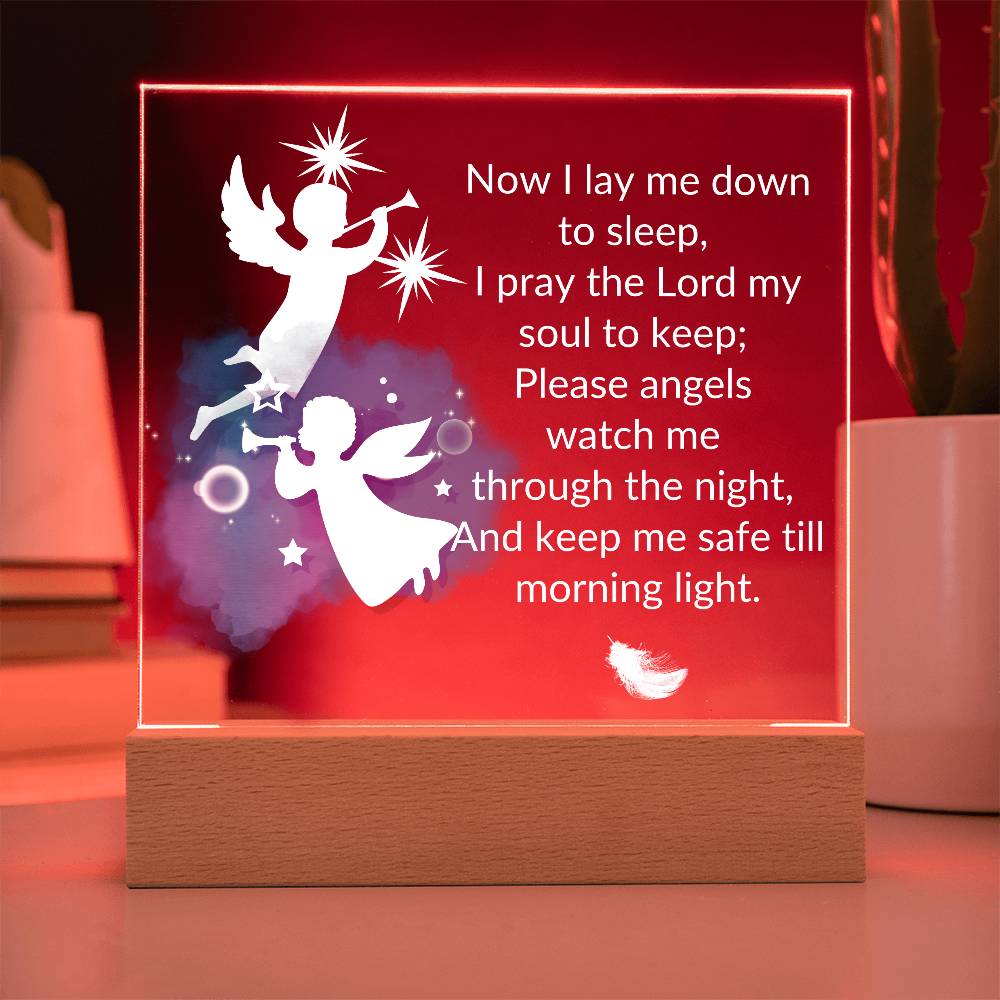 Night Light Now I lay Me Down To Sleep