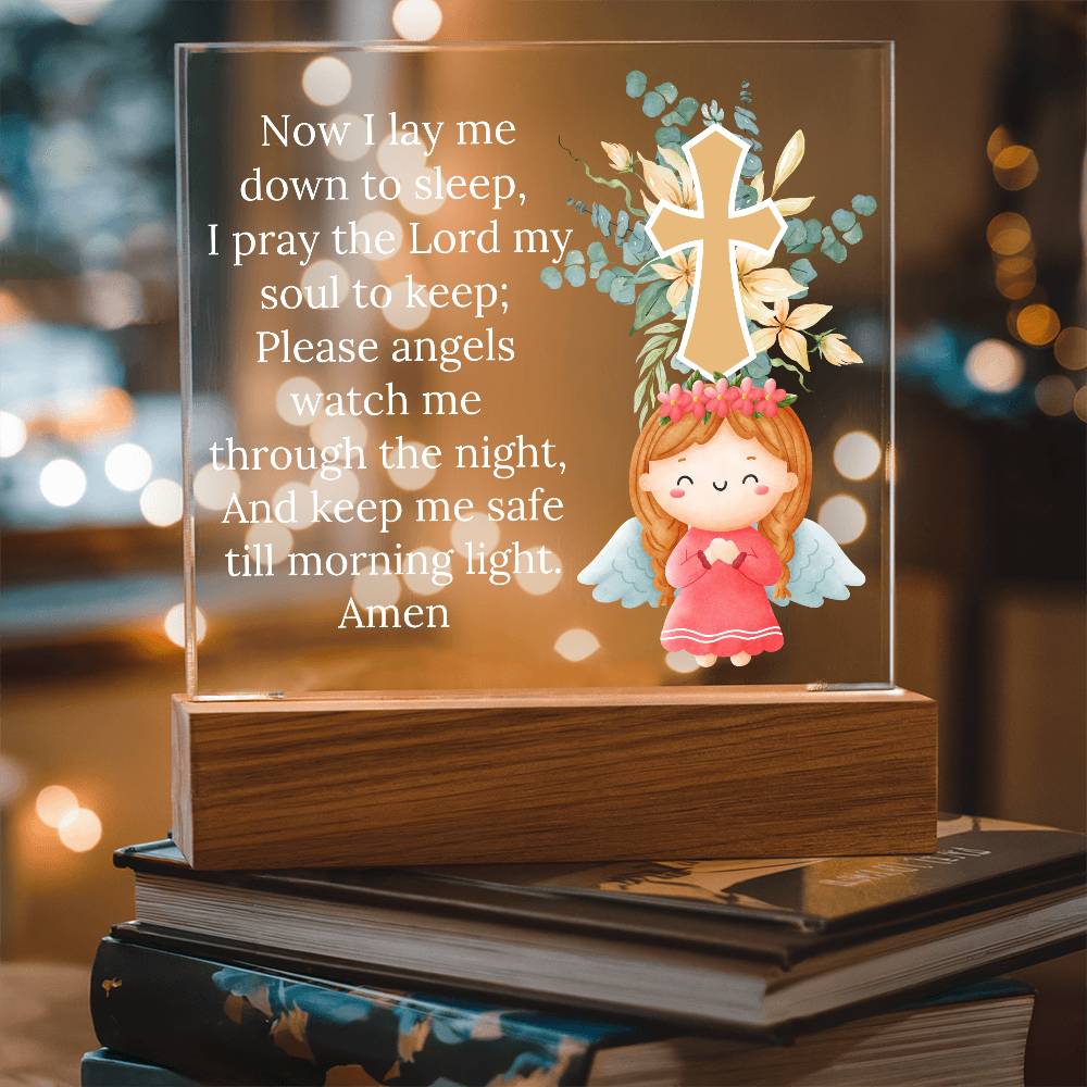 Now I lay Me Down To Sleep Children's Night Light