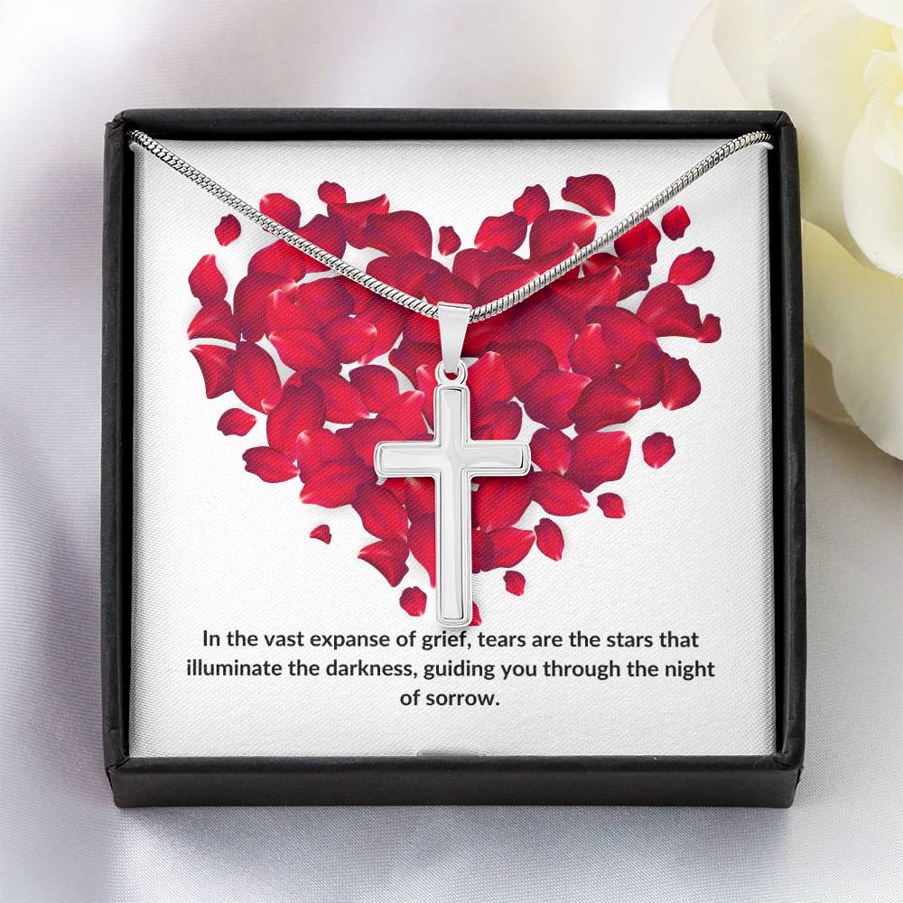 Love and Faith Necklace | Honoring Cherished Memories and Eternal Love - BespokeBliss