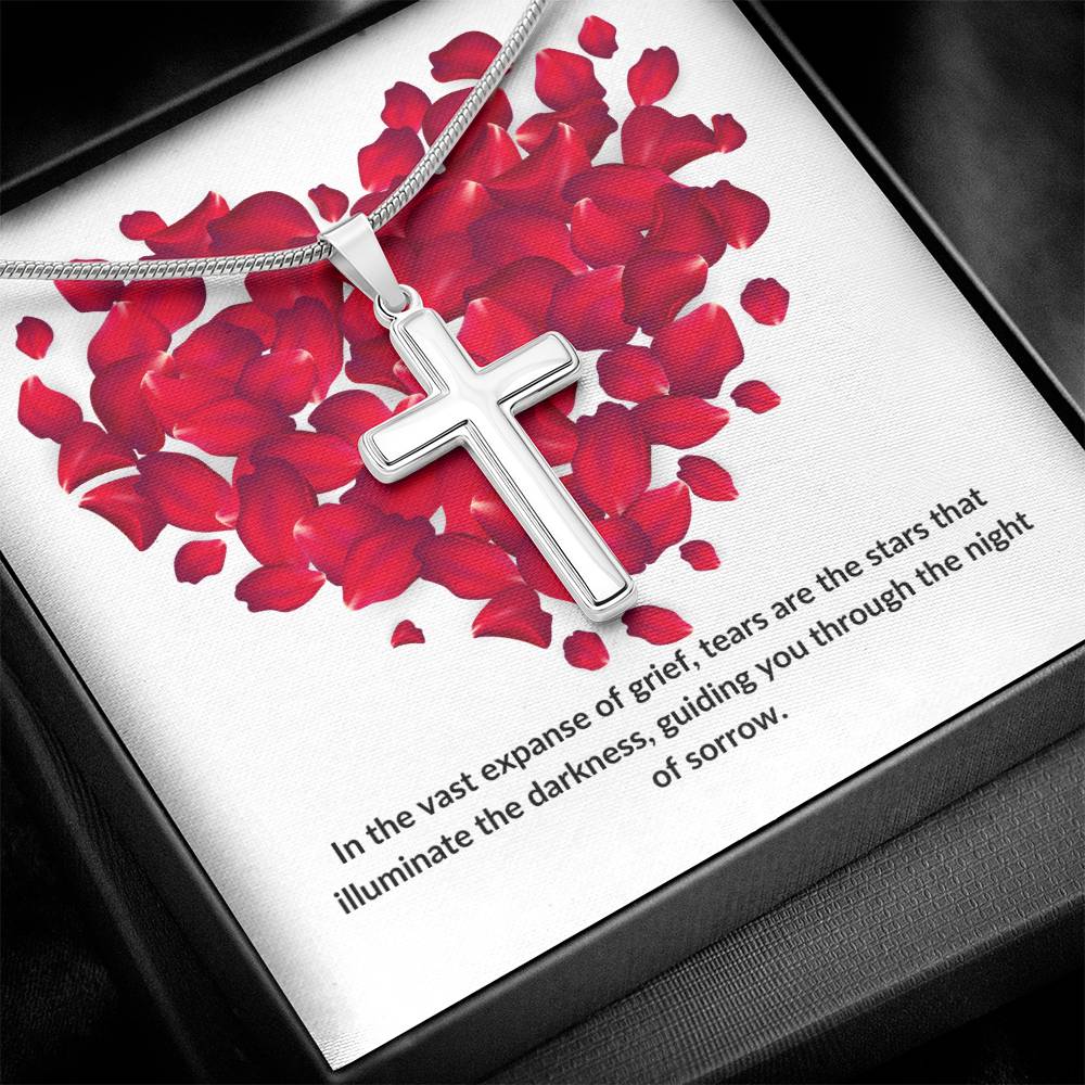 Love and Faith Necklace | Honoring Cherished Memories and Eternal Love - BespokeBliss